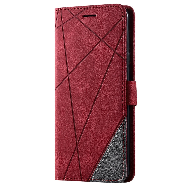 For Samsung Galaxy S9 Plus Skin Feel Splicing Horizontal Flip Leather Case with Holder & Card Slots & Wallet & Photo Frame