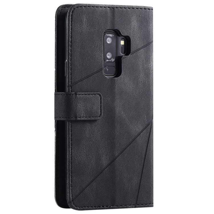 For Samsung Galaxy S9 Plus Skin Feel Splicing Horizontal Flip Leather Case with Holder & Card Slots & Wallet & Photo Frame