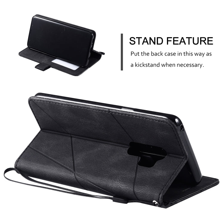 For Samsung Galaxy S9 Plus Skin Feel Splicing Horizontal Flip Leather Case with Holder & Card Slots & Wallet & Photo Frame