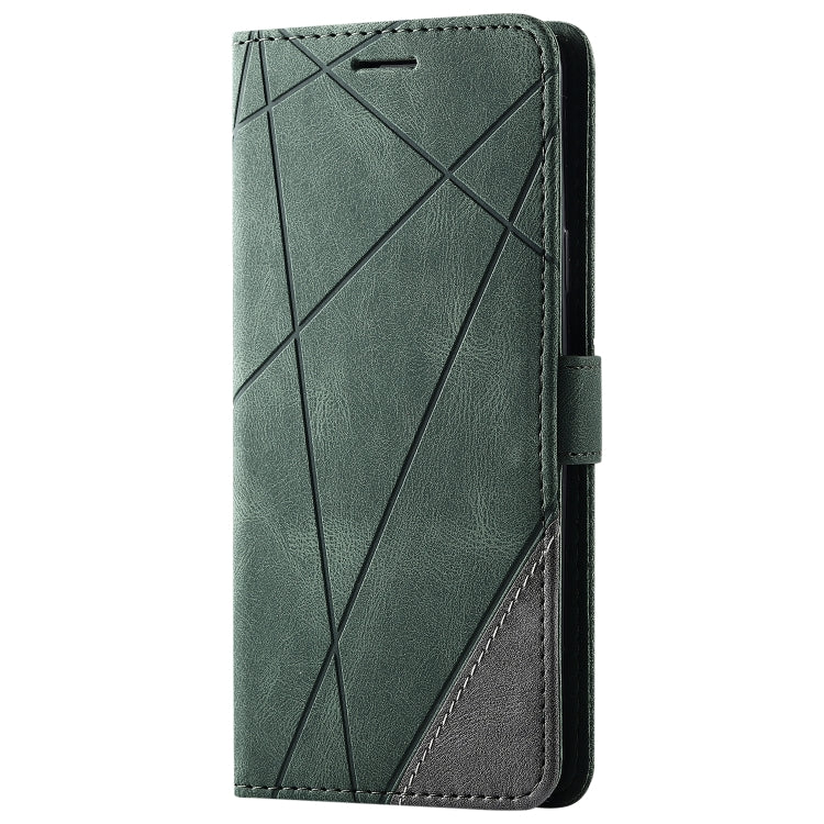 For Samsung Galaxy S9 Plus Skin Feel Splicing Horizontal Flip Leather Case with Holder & Card Slots & Wallet & Photo Frame