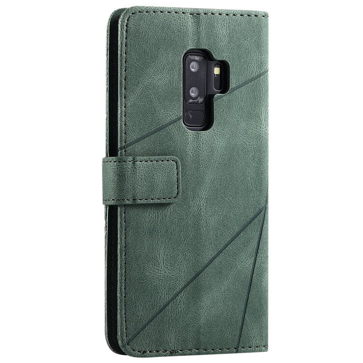 For Samsung Galaxy S9 Plus Skin Feel Splicing Horizontal Flip Leather Case with Holder & Card Slots & Wallet & Photo Frame