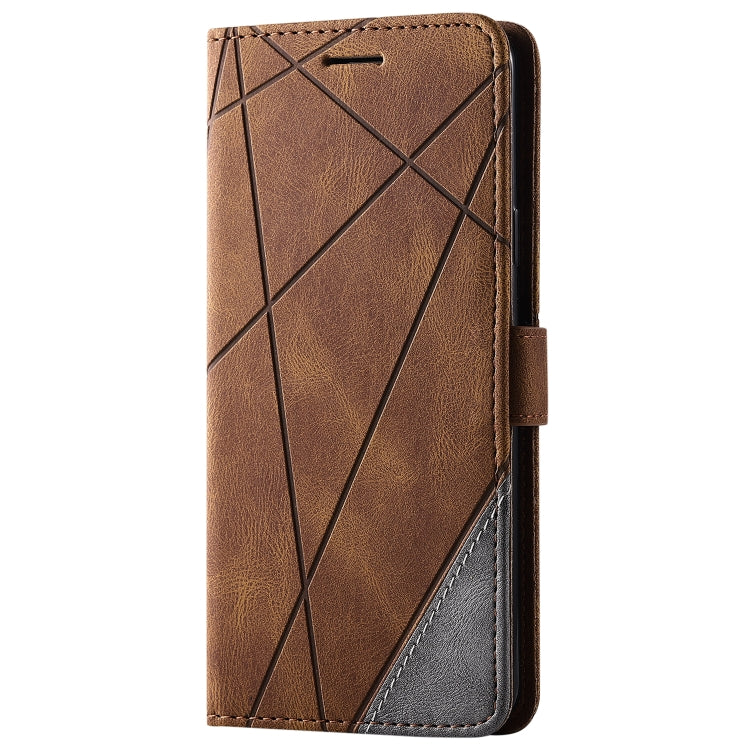 For Samsung Galaxy S9 Plus Skin Feel Splicing Horizontal Flip Leather Case with Holder & Card Slots & Wallet & Photo Frame