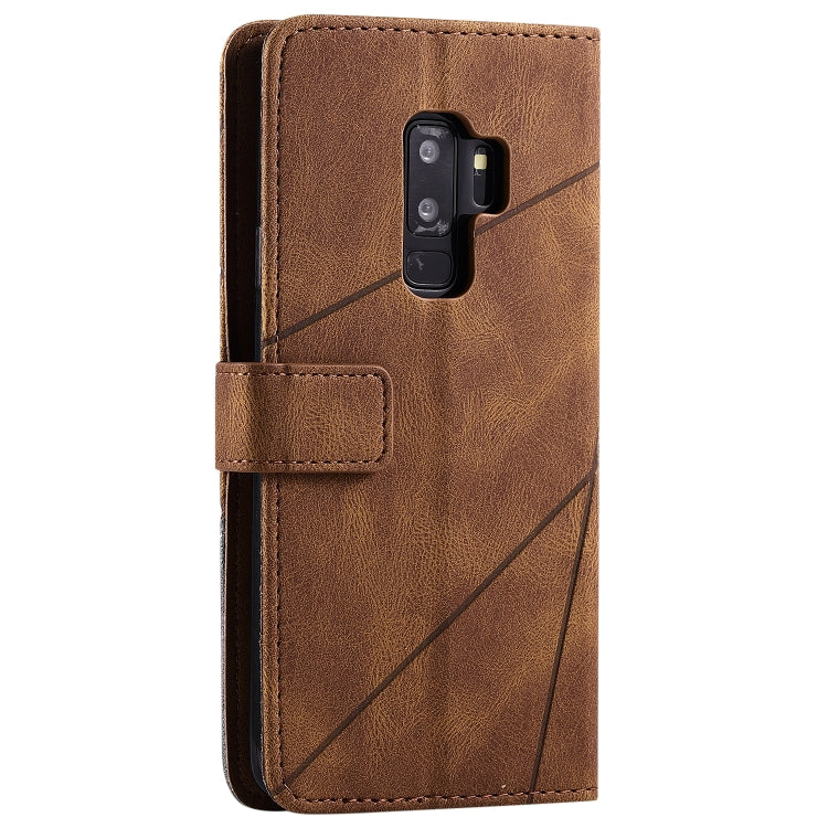 For Samsung Galaxy S9 Plus Skin Feel Splicing Horizontal Flip Leather Case with Holder & Card Slots & Wallet & Photo Frame