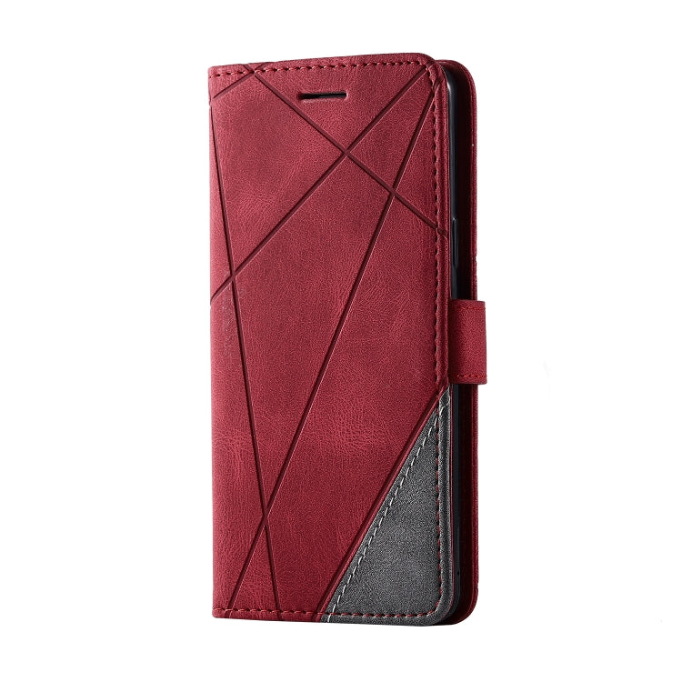 For Samsung Galaxy S9 Skin Feel Splicing Horizontal Flip Leather Case with Holder & Card Slots & Wallet & Photo Frame