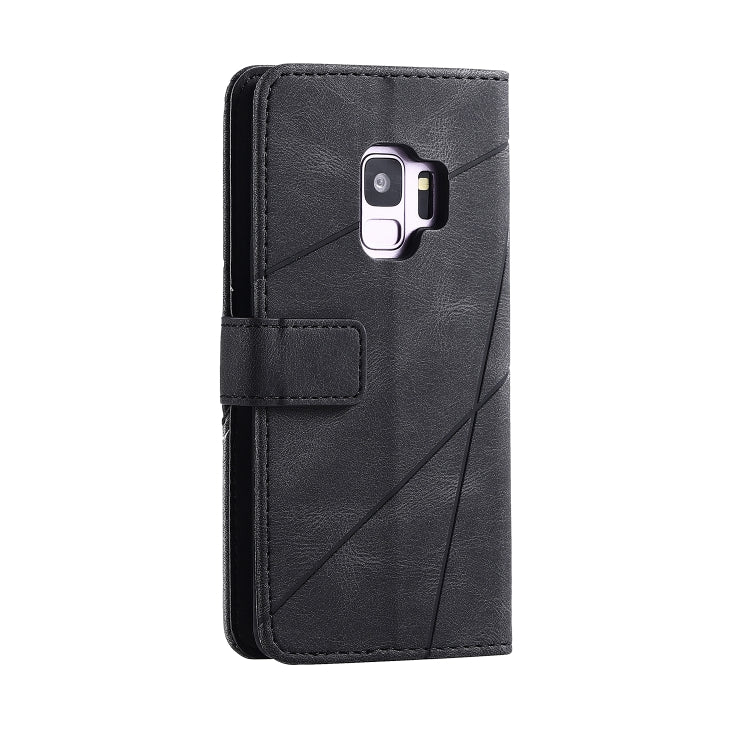 For Samsung Galaxy S9 Skin Feel Splicing Horizontal Flip Leather Case with Holder & Card Slots & Wallet & Photo Frame