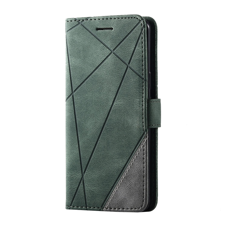 For Samsung Galaxy S9 Skin Feel Splicing Horizontal Flip Leather Case with Holder & Card Slots & Wallet & Photo Frame