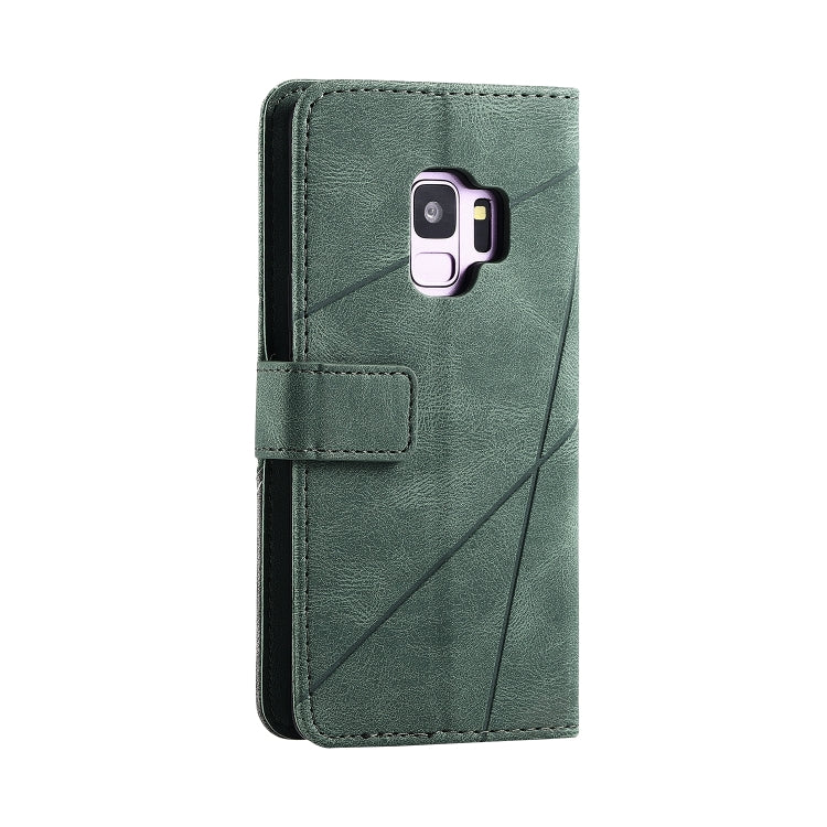 For Samsung Galaxy S9 Skin Feel Splicing Horizontal Flip Leather Case with Holder & Card Slots & Wallet & Photo Frame