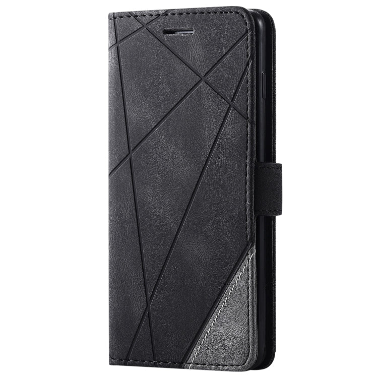 For Samsung Galaxy S10 Skin Feel Splicing Horizontal Flip Leather Case with Holder & Card Slots & Wallet & Photo Frame