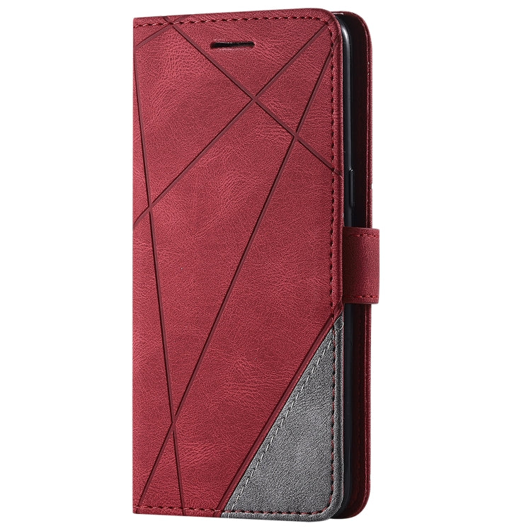 For Samsung Galaxy S8 Skin Feel Splicing Horizontal Flip Leather Case with Holder & Card Slots & Wallet & Photo Frame