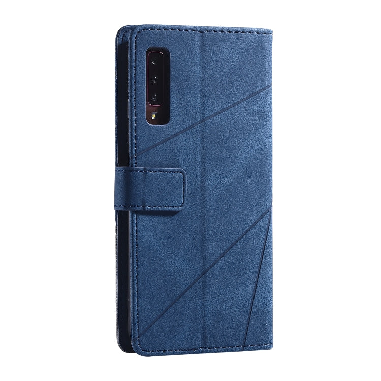 For Samsung Galaxy A7(2018) Skin Feel Splicing Horizontal Flip Leather Case with Holder & Card Slots & Wallet & Photo Frame
