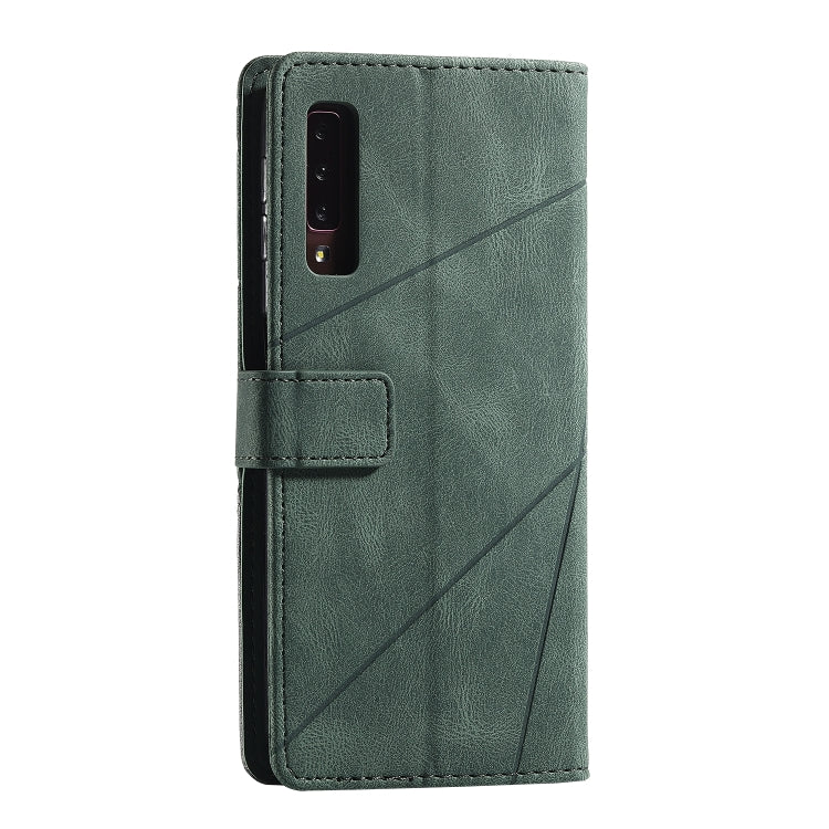 For Samsung Galaxy A7(2018) Skin Feel Splicing Horizontal Flip Leather Case with Holder & Card Slots & Wallet & Photo Frame