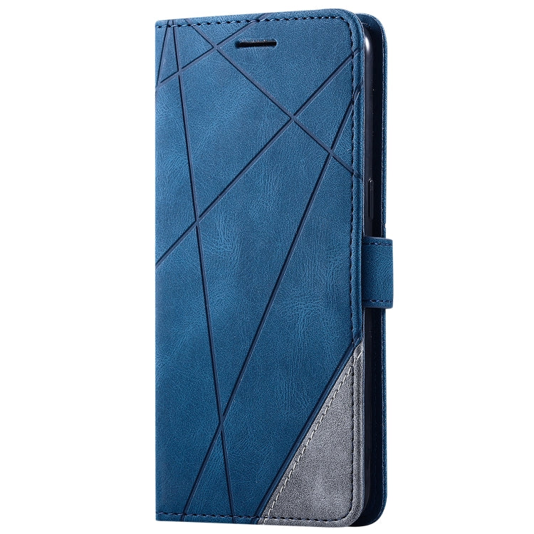 For Samsung Galaxy A10s Skin Feel Splicing Horizontal Flip Leather Case with Holder & Card Slots & Wallet & Photo Frame