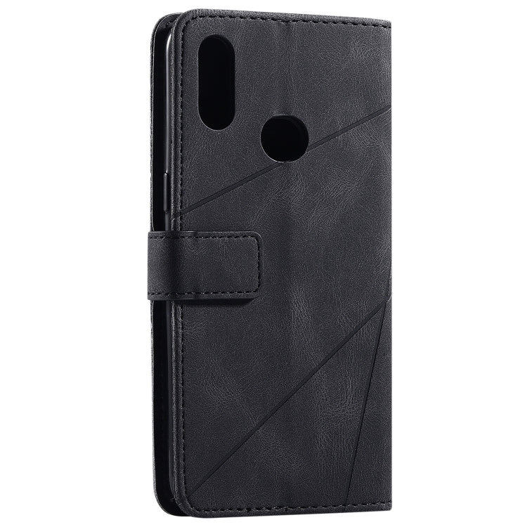 For Samsung Galaxy A10s Skin Feel Splicing Horizontal Flip Leather Case with Holder & Card Slots & Wallet & Photo Frame