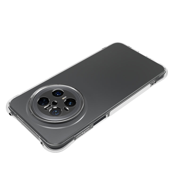 For Huawei Mate 70 Shockproof Non-slip Thickening TPU Phone Case - Transparent
