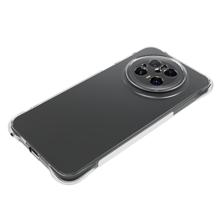 For Huawei Mate 70 Shockproof Non-slip Thickening TPU Phone Case - Transparent