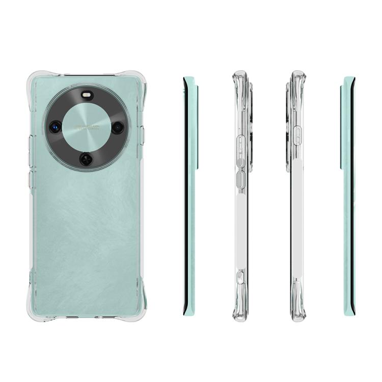 For Huawei Enjoy 70X / Maimang 30 Shockproof Non-slip Thickening TPU Phone Case - Transparent