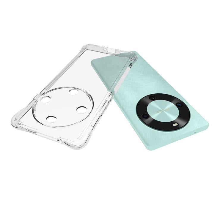 For Huawei Enjoy 70X / Maimang 30 Shockproof Non-slip Thickening TPU Phone Case - Transparent
