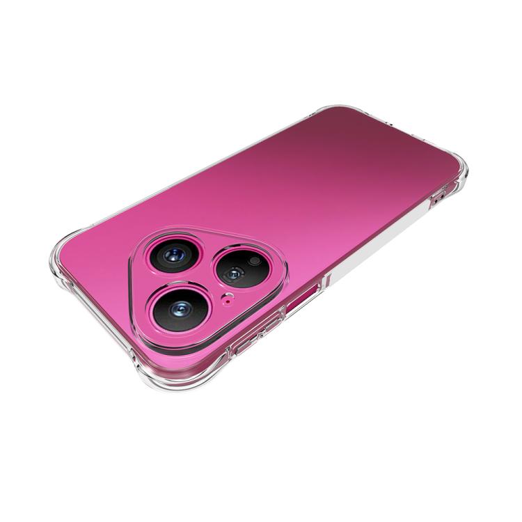 For Huawei Pura 80 5G Shockproof Non-slip Thickening TPU Phone Case - Transparent