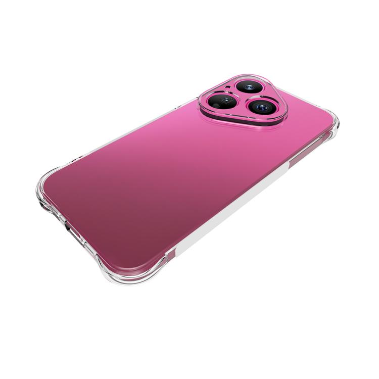 For Huawei Pura 80 5G Shockproof Non-slip Thickening TPU Phone Case - Transparent