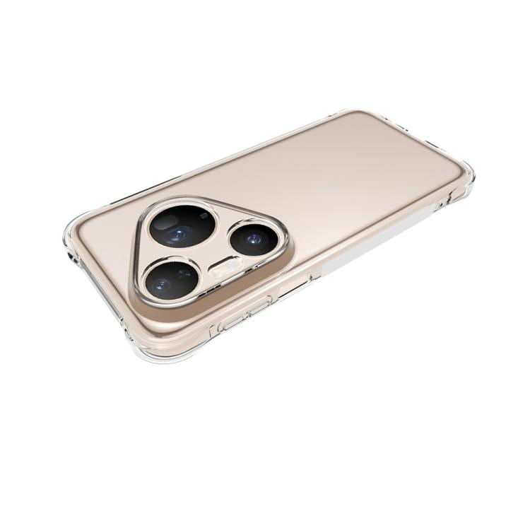 For Huawei Pura 90 Pro Max / Pura 90 Ultra Shockproof Non-slip Thickening TPU Phone Case - Transparent