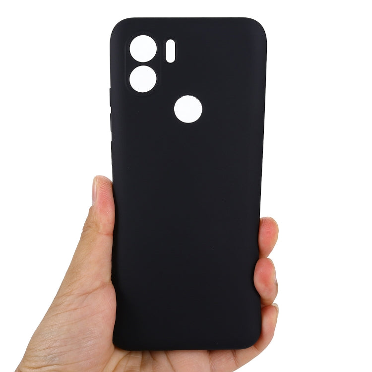 For Xiaomi Poco C51 Pure Color Liquid Silicone Shockproof Phone Case