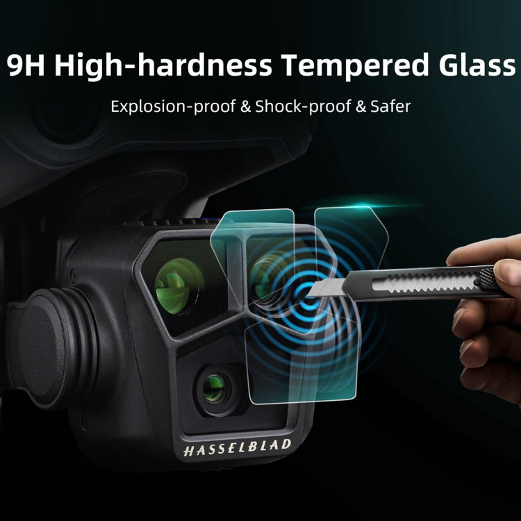 For DJI Mavic 3 Pro STARTRC 2 Sets HD Explosion-proof Tempered Glass Film
