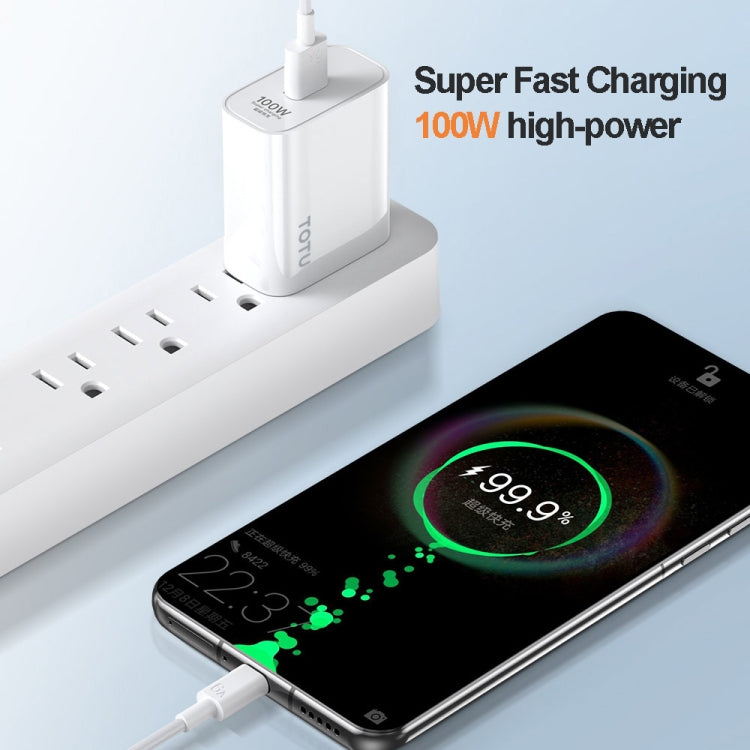 TOTU W123 100W USB Port Travel Charger, Specification:
