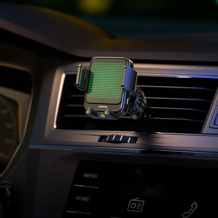 JOYROOM JR-ZS341 Car Air Vent 15W Magnetic Suction Wireless Charging Bracket(Silver)