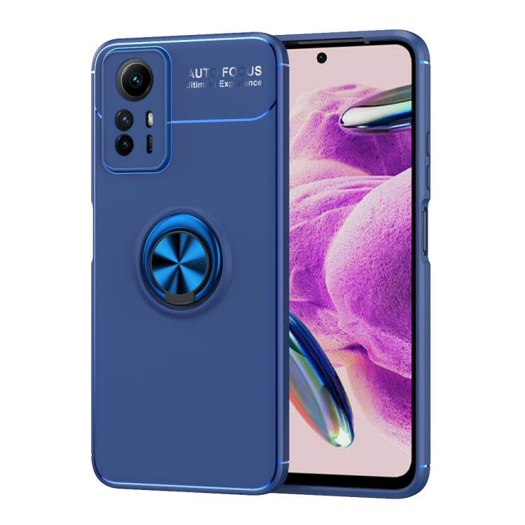 For Xiaomi Redmi Note 12S Metal Ring Holder TPU Phone Case