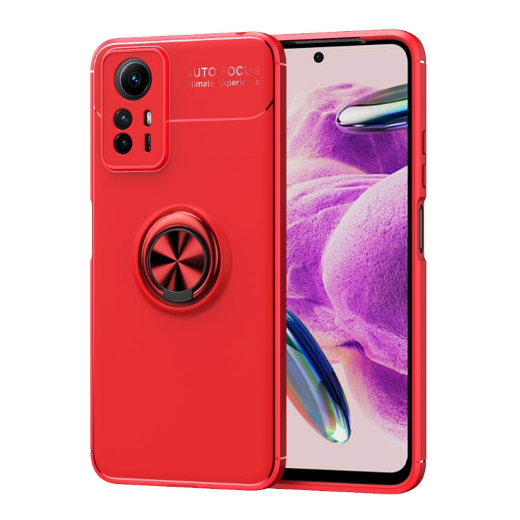 For Xiaomi Redmi Note 12S Metal Ring Holder TPU Phone Case