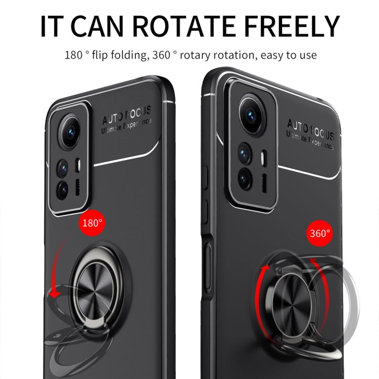For Xiaomi Redmi Note 12S Metal Ring Holder TPU Phone Case