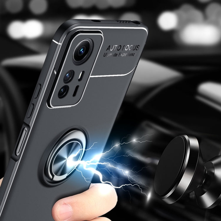 For Xiaomi Redmi Note 12S Metal Ring Holder TPU Phone Case