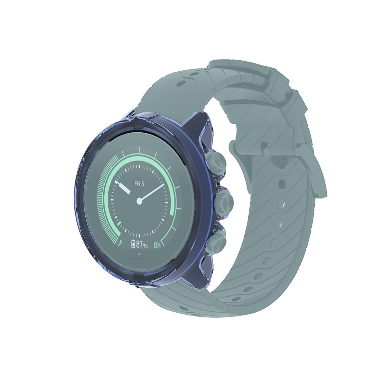 For Suunto 9 Transparent TPU Silicone Watch Case