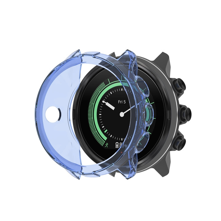 For Suunto 9 Transparent TPU Silicone Watch Case