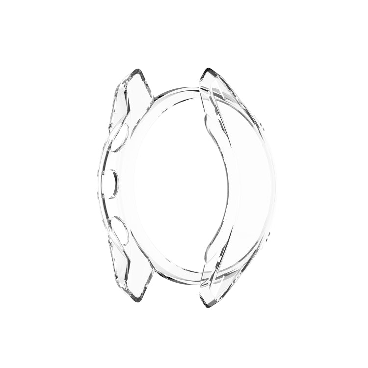 For Garmin Approach S62 Transparent TPU Silicone Watch Case