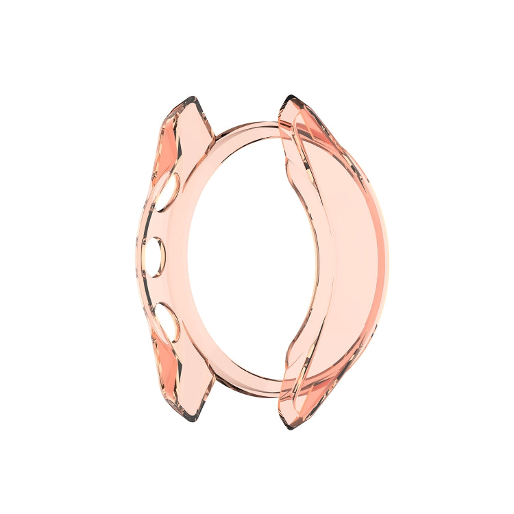 For Garmin Approach S62 Transparent TPU Silicone Watch Case