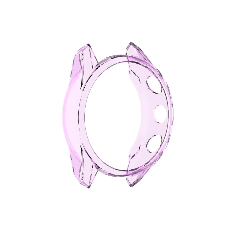 For Garmin Approach S62 Transparent TPU Silicone Watch Case