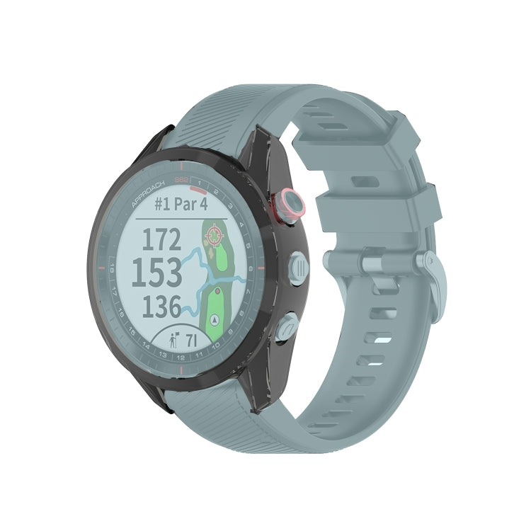 For Garmin Approach S62 Transparent TPU Silicone Watch Case