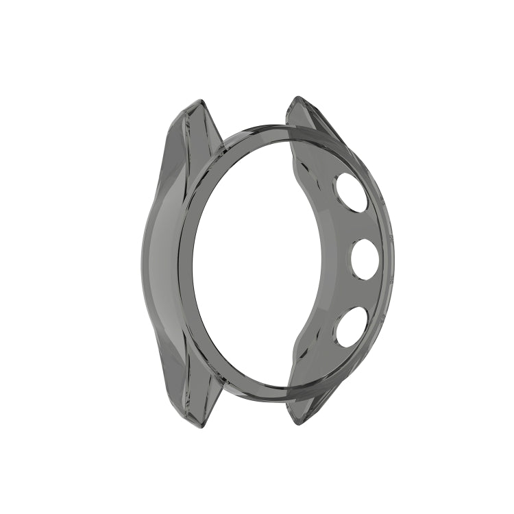 For Garmin Approach S62 Transparent TPU Silicone Watch Case