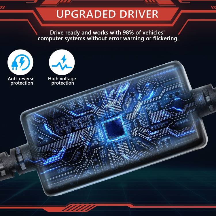 M7 1 Pair Motorcycle Two-color Spotlight(Black)