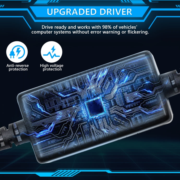 M8 1 Pair Motorcycle Two-color Spotlight(Black)