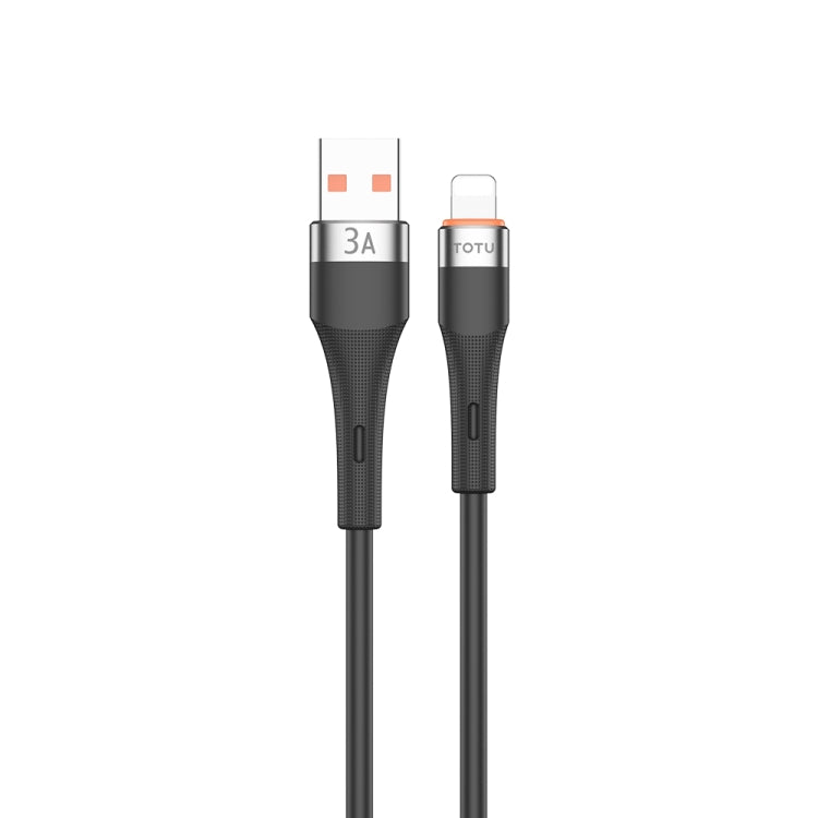 TOTU CB-2 Series USB to 8 Pin Aluminum Alloy Skin Feel Data Cable, Length: