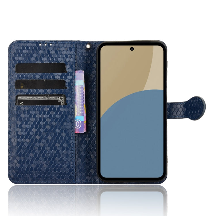 For Sharp Aquos Sense9 Honeycomb Dot Texture Leather Phone Case