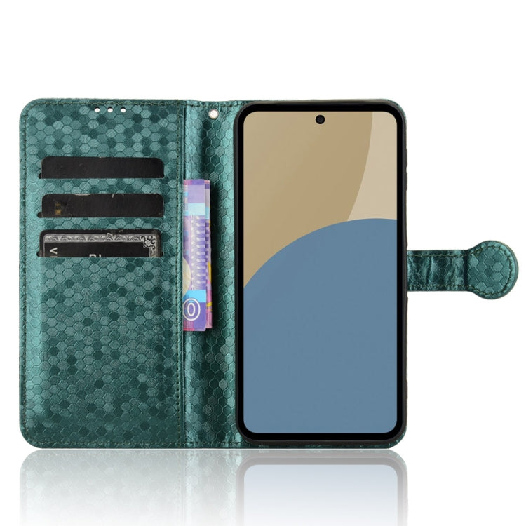 For Sharp Aquos Sense9 Honeycomb Dot Texture Leather Phone Case