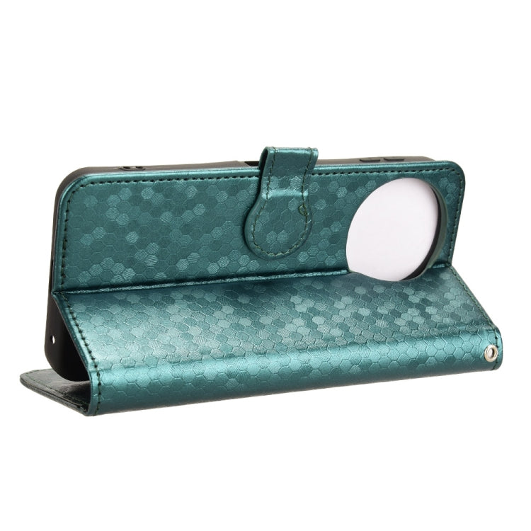 For Sharp Aquos Sense9 Honeycomb Dot Texture Leather Phone Case