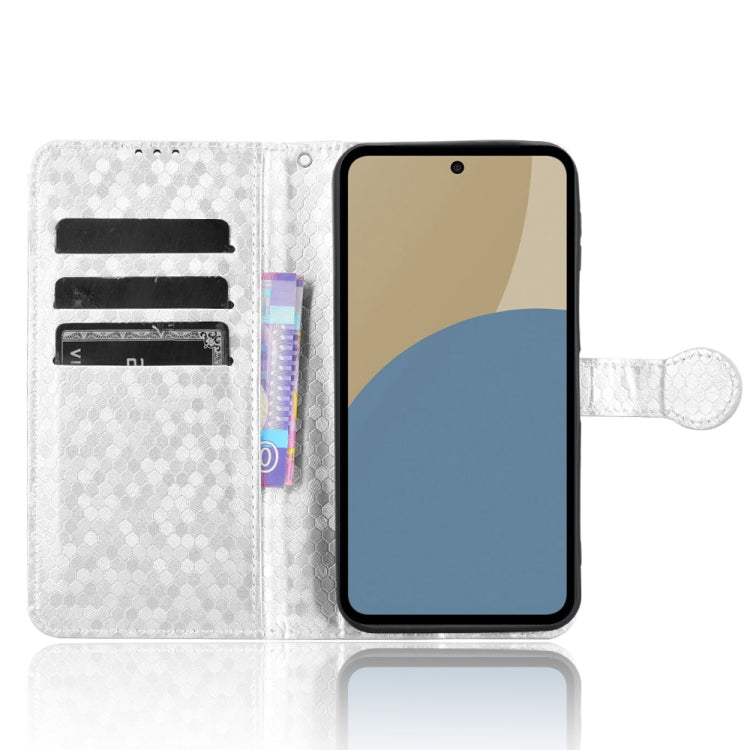 For Sharp Aquos Sense9 Honeycomb Dot Texture Leather Phone Case