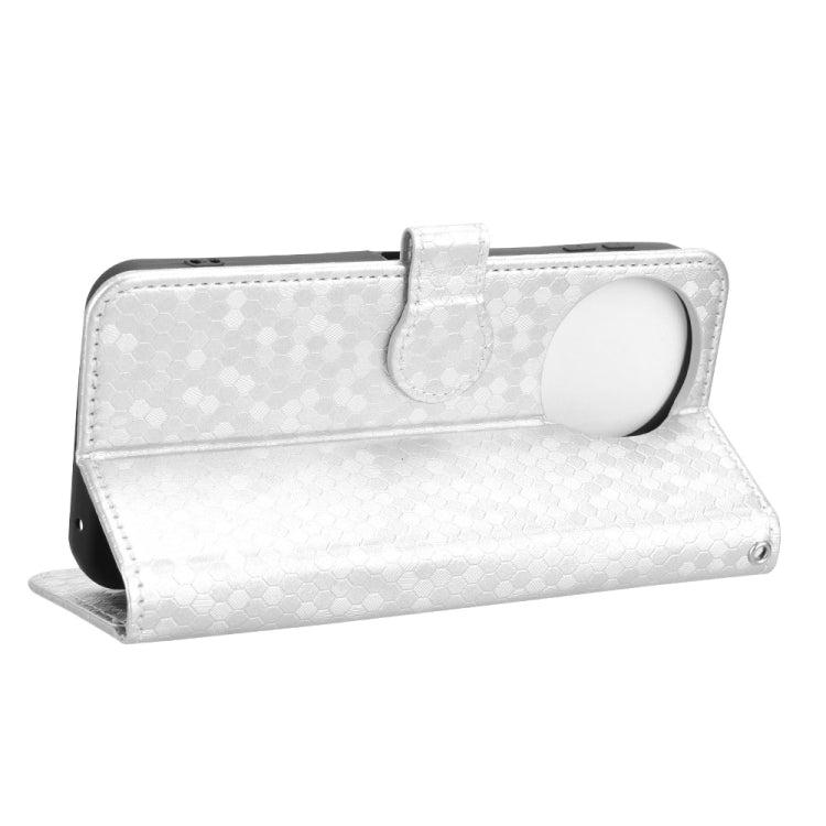 For Sharp Aquos Sense9 Honeycomb Dot Texture Leather Phone Case