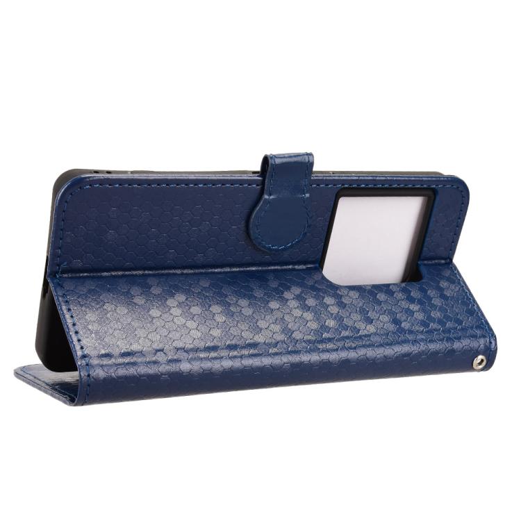 For Sony Xperia 1 VIII Honeycomb Dot Texture Leather Phone Case