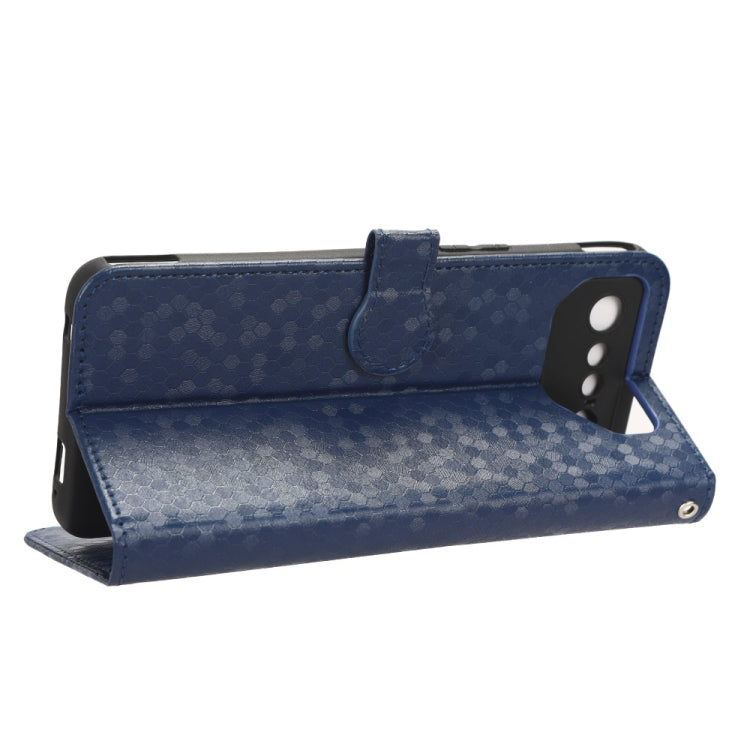 For Asus ROG Phone 7 Honeycomb Dot Texture Leather Phone Case