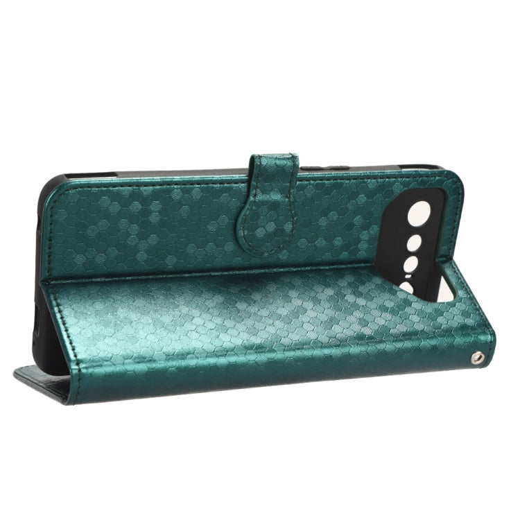 For Asus ROG Phone 7 Honeycomb Dot Texture Leather Phone Case